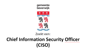 Gemeente Beverwijk zoekt een Chief Information Security Officer (CISO)